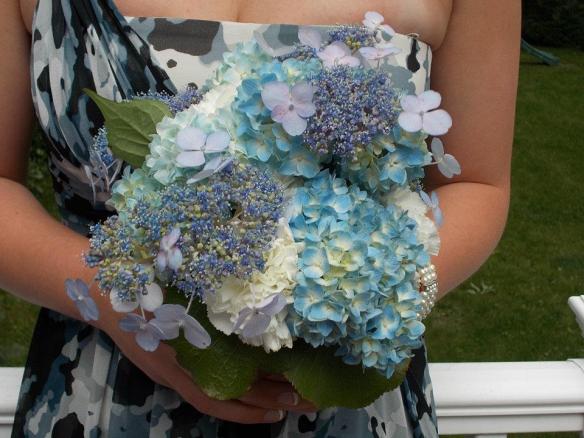 bouquet w dress