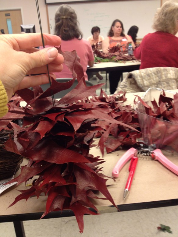 creating the garland