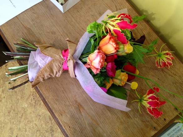 bouquet created by peicha chang of falls flowers