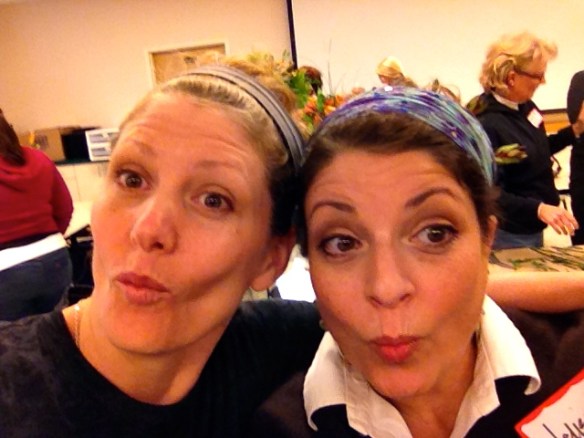 melissa and i goofing around