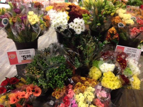 bouquets at giant