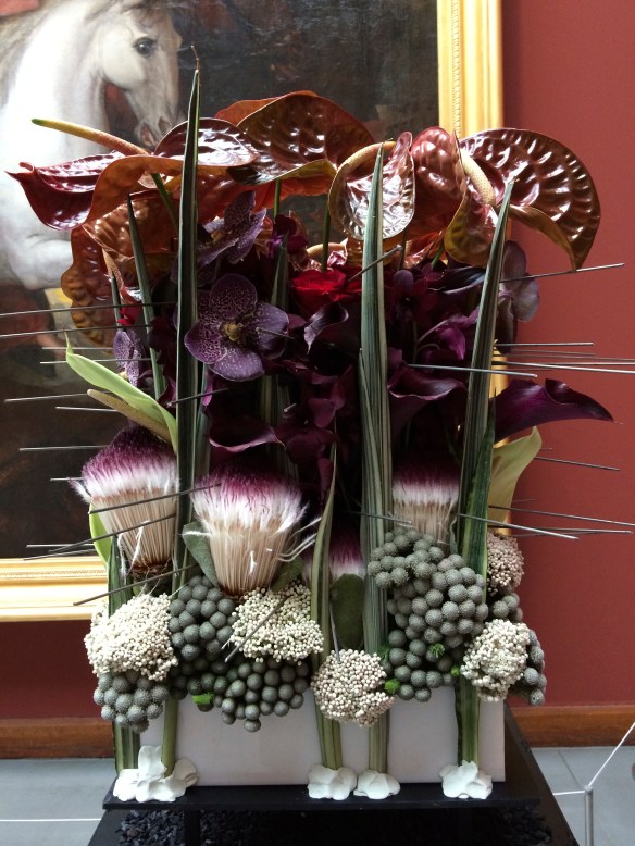 This floral translation of Death on The Pale Horse knocked our socks off!