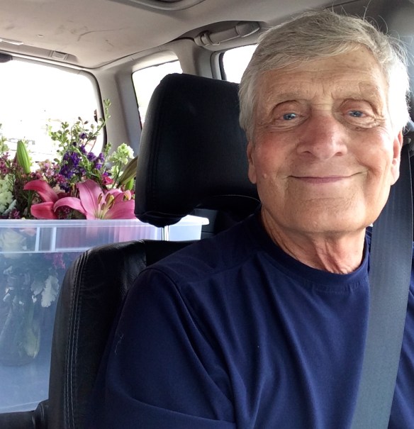 Captain Mac (my Dad) lent his car, his strength, and his support